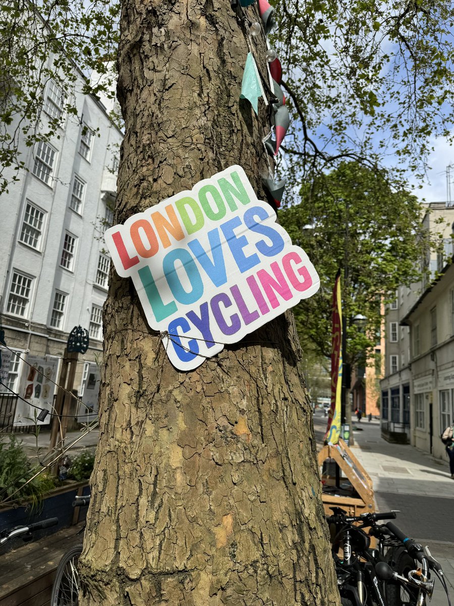 Cycling is a form of transport many Londoners enjoy and there certainly is a huge uptake! I sincerely hope whoever becomes London’s next mayor will recognise this and support cyclists wherever they can #LondonLovesCycling