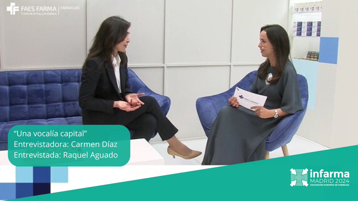 🎥Entrevista a Raquel Aguado, vocal de Dermofarmacia y Productos Sanitarios del #COFM 🗣️:"Intentamos que todos los proyectos que se llevan  acabo en el Colegio sean prácticos y útiles para mejorar nuestro conocimiento y mejorar como profesionales".
🔗 bit.ly/3vX40KI
