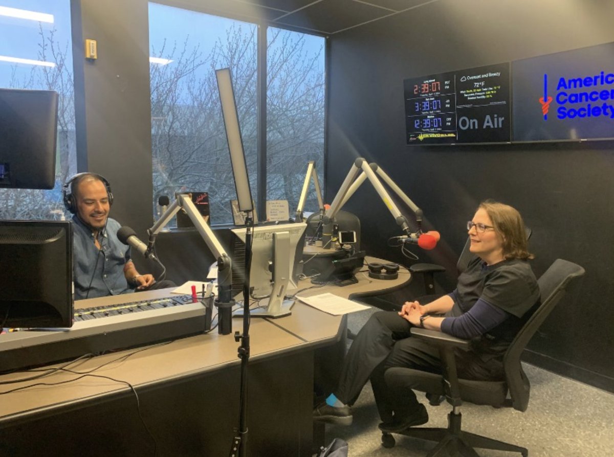 🎙️ #StonyBrook's Dr. Paula Denoya recently discussed #ColorectalCancer and various Stony Brook Cancer Center/@AmericanCancer initiatives on John Gutierrez' #LongIsland En Vivo 1440AM / 93.3FM #radio show. Listen Here: bit.ly/4b119PV *Audio in Spanish