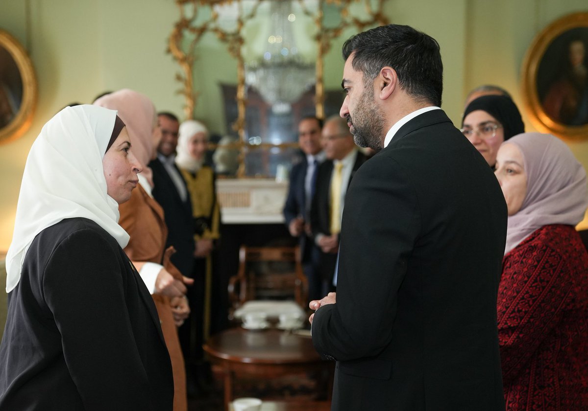 First Minister tweet media