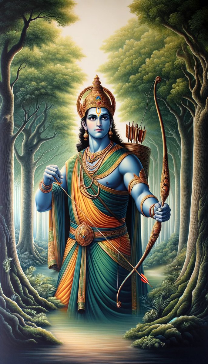 Wishing everyone a blessed and joyful #RamaNavami! May this auspicious day bring peace, prosperity, and happiness to your lives. Let us draw inspiration from Lord Rama's virtues of courage, loyalty, and righteousness. Happy Rama Navami! 🌺🙏 #LordRama #Ramanavami2024