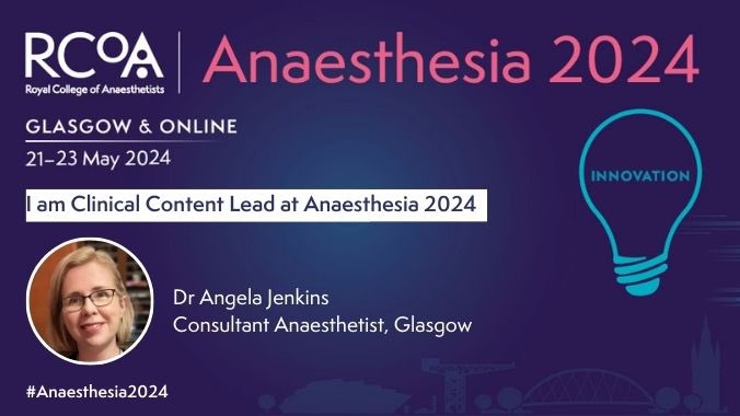 Delighted to be involved with what promises to be a great event. Book your place at #Anaesthesia2024 for all your CPD requirements.