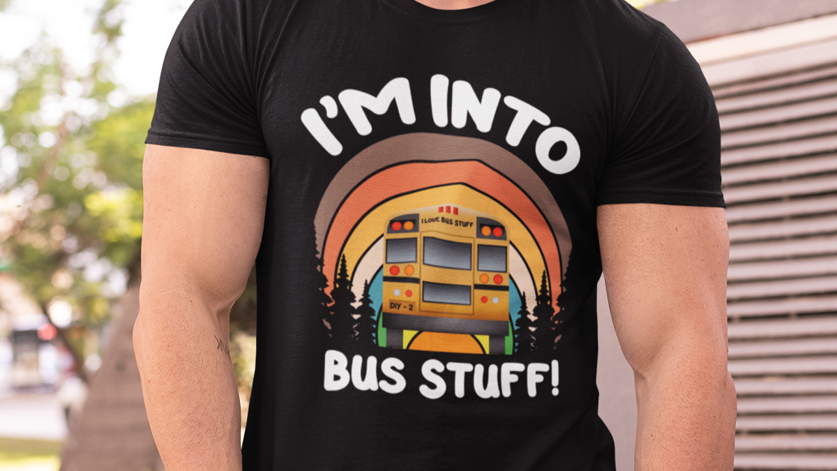 I'm Into Bus Stuff - Check out this and other skoolie designs at The Wild Skoolie here. wildsk.com/3svbj #skoolie #buslife #schoolbus #skoolielife #skoolieconversion