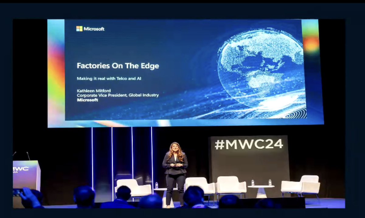 ECOSYSTEM ✅ I fully agree with Shawn Hakl's #MWC24 takeaway👍#5G is an AI enabler, but enterprises can't go it alone. #AI Transformations rely on an ecosystem of #Cloud providers, devs & CSPs to succeed! 
ℹ️bit.ly/4cyZItr

@MSCloud #MSFTPartner #FutureofCloudSeries