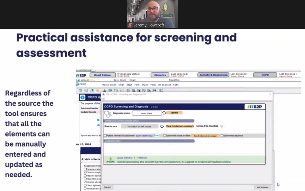 We’ve now headed into the demo segment of our webinar – it's always neat to see an #E2POntario tool in action! If you are interested in booking time with our team to learn more about these tools, please reach out via the E2P.ca site.