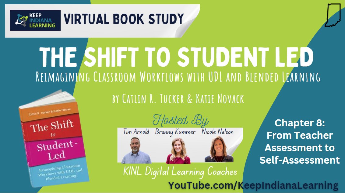 arnoldtimw's tweet image. Join this team of Digital Learning Coaches from @KeepINLearning today at 4pm as we tackle Chapter 8 from The Shift To Student Led! youtube.com/live/1HcBR2eLo… @Brenny_Kummer @NelsonTechy @Catlin_Tucker @KatieNovakUDL #virtuallydifferent