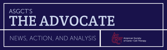 The April issue of The Advocate is out now! In this issue: Watch our Congressional briefing on #geneediting, read our comments to @US_FDA on potency assurance for #CGT products, and more! Subscribe + view on our website. #ASGCTadvocacy bit.ly/49Fmkpl