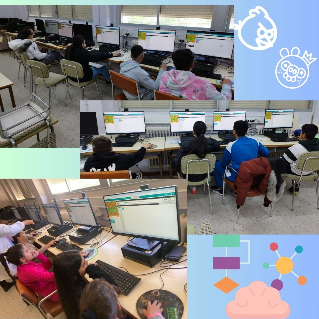 Comenzamos a programar con los angry birds. Desarrollando el pensamiento computacional. #ceipelpuente #PlanDeRecuperacion #NextGenerationEU @compdigedu_sa <a href="/CFIE_CR/">CFIE Ciudad Rodrigo</a>