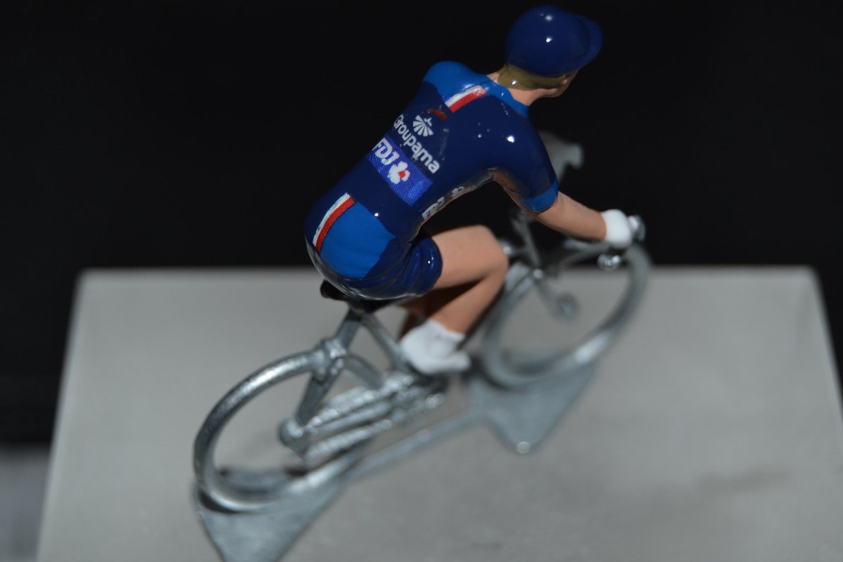 @GroupamaFDJ   cyclist figurine Season 2024 ! Now available on petit-cycliste.com #Cadeau #MadeinFrance #cycling #cyclist #cyclisme  #IlGirodAbruzzo  #TLC2024 #AGR #TouroftheAlps #FlecheWallonne #lbl