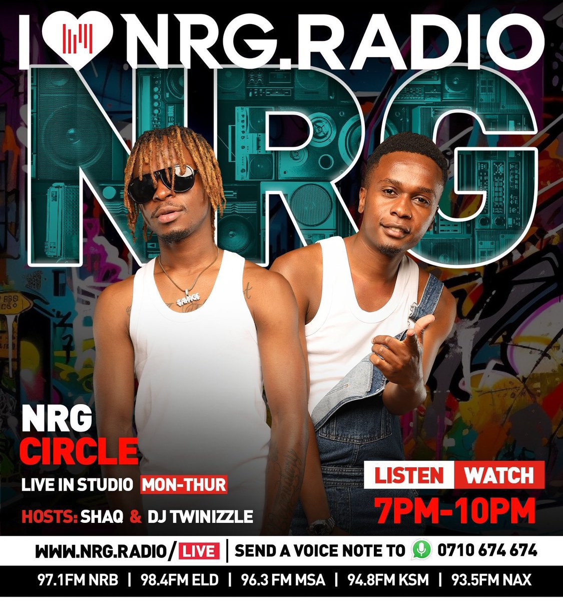 The BBI is all set for #NRGCircleRave check in to the party baby