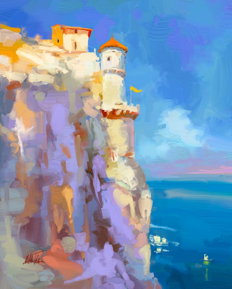 ~ Mediterranean castle tower ~
Digital oil painting

#painting #artwork #landscape #ArtistOnTwitter
