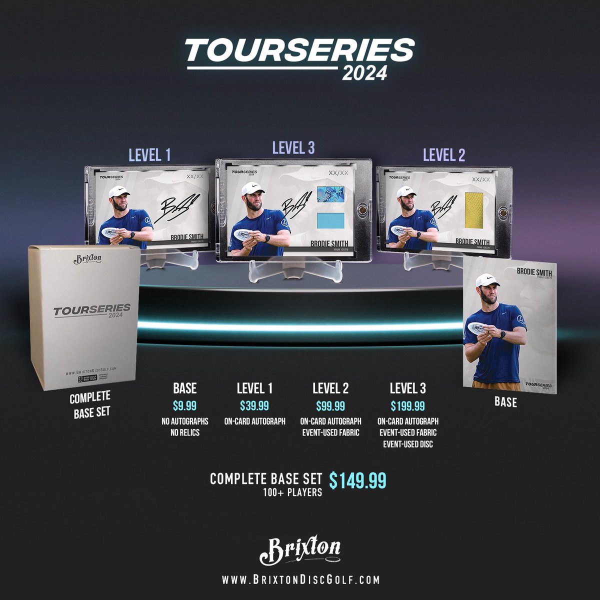 Today is your LAST chance to place your 2024 Tour Series orders. Don’t wait! brixtondiscgolf.com/product/2024-t…