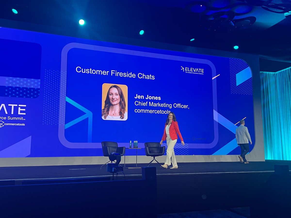 In the hot seat with @JenEraleJones! At Elevate today, industry giants from @ultabeauty, @Ticketmaster and @PetSmart shared their unique perspectives on providing consumers with goods and services that are deeply personal. #ctElevate24 #CustomerExperience