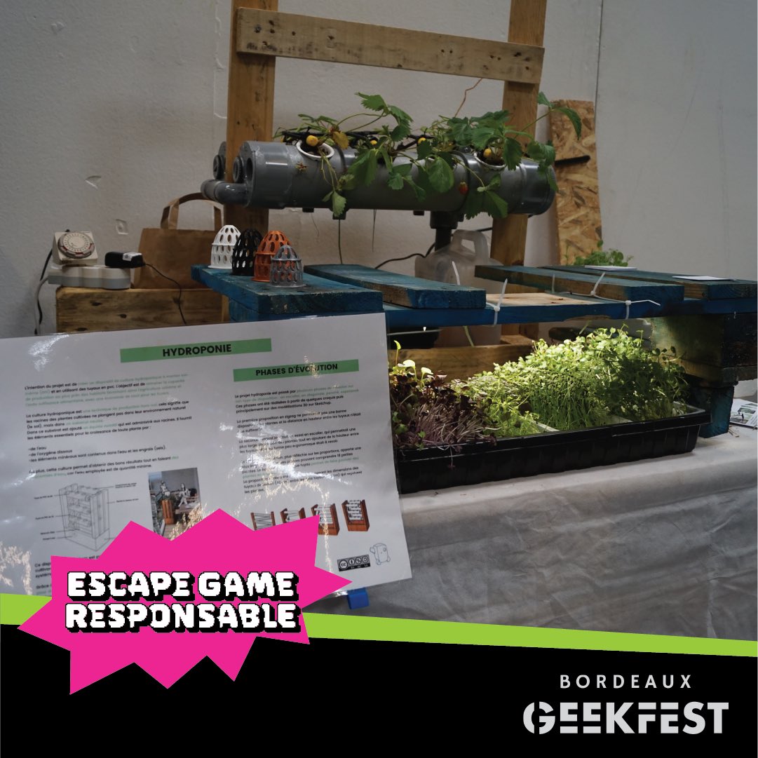 📚 Une zone Économie Sociale et Solidaire sera présente avec une collecte et revente de livres sera organisée par l'association Le Livre Vert et Envie Gironde ! 🎲 Un escape game gratuit sur l'usage de l'eau sera aussi sur l'espace, grâce à @capsciences.