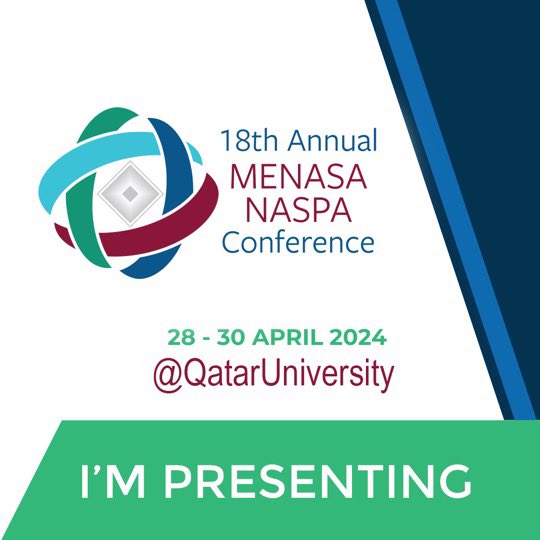 RXMoffett's tweet photo. I look forward to presenting at the @MENASANASPA conference at Qatar University in Doha, Qatar.

Session title - Schwarzman College: Leveraging Technology, Promoting Cultural Exchange, and Fostering Experiential Learning to Positively Impact Global Leaders. 

#scholarpractitioner https://t.co/E5t9cL5qAX