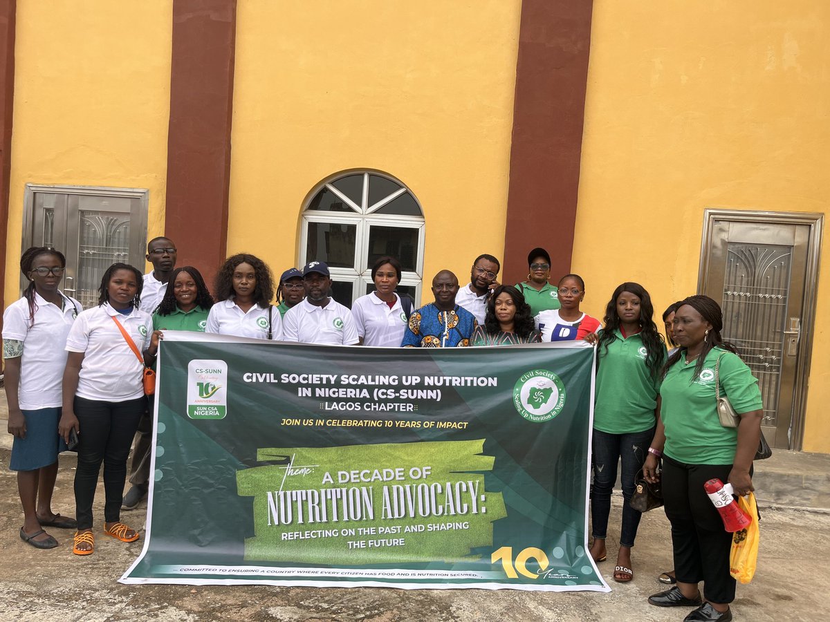 Still on our CS-SUNN <a href="/10/">PR</a> celebration 🎉🎉🎉🎉.... We paid Advocacy visit to  Head of The African Church 
Akowonjo, Alimosho on Exclusive Breastfeeding (EBF) and Multiple Micronutrient Supplement (MMS).... His commitment was really encouraging. #cssunnat10