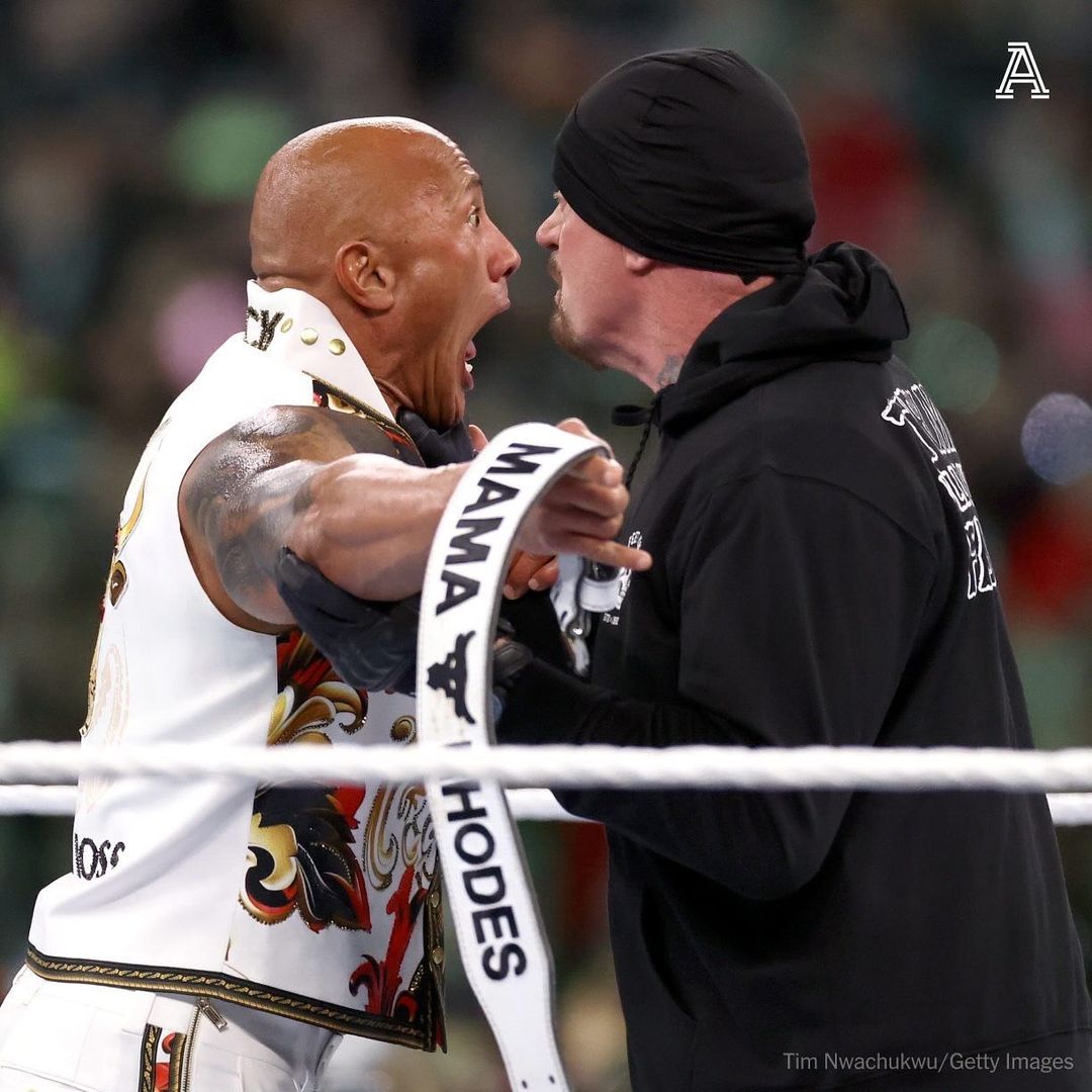 TheRock's tweet photo. The guy sure knows how to ruin a party.

I’ll see you down the road, my friend.

Paybacks a bitch for you - but fun for me.

- Final Boss https://t.co/0yzz30Gavy