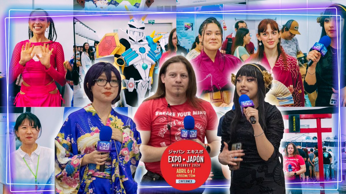 AnimeTmbb's tweet photo. Ya disponible!!
Nuestro reportaje especial realizado en Expo Japón MTY 2024 
Vayan a verlo!!
https://t.co/YEpLl5OLop https://t.co/fA1JvvuVM9