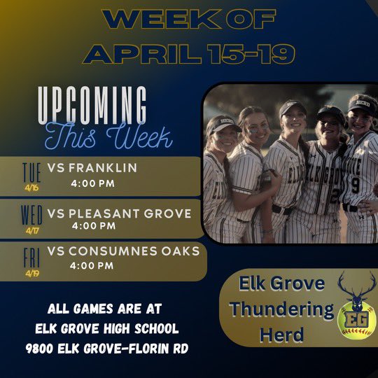 softball_elk's tweet photo. 1 game down 2 to go.
EG over Franklin 11-4.
@taylorfitz2024 3 for 5 single, double and triple with 3RBI’s 
Jenna Porto 3 for 4 with 2RBI’s https://t.co/NmhEDpFjsJ