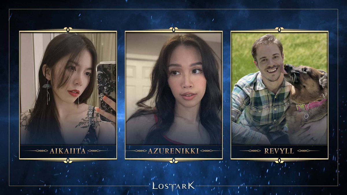 playlostark's tweet photo. Check out this month's creator spotlight with @AzureN1kki, Aikaiita, and Revyll!

Read up here!
📺https://t.co/F1Q8TCCJl4 https://t.co/ctA5WmMj3q