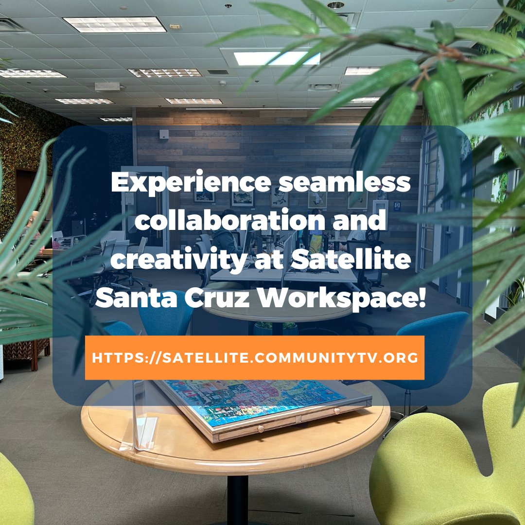 Wednesdays just got better! Join us for 'Free cowork space Wednesdays' – an opportunity for everyone to experience the Satellite Santa Cruz vibe, no strings attached. 🚀 #CoworkingPerks #Santacruz #Satellite #Cowork #Coworkingspace #Santacruz #California #remote #entrepreneur