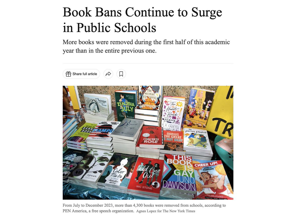 EliErlick's tweet photo. Destroying literature, film, and culture is the foundation of fascism. If you wonder what you would have done in 1933, now is the time to prove you would have acted. It never ends with books. https://t.co/cXjdF19gUT