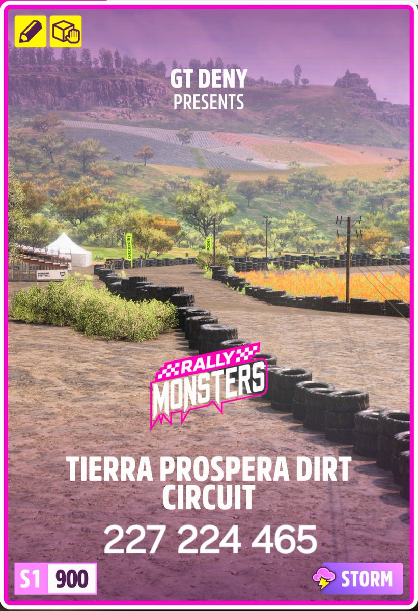 Continuing with the DIRTIFICATION of Forza I present.. 
Tierra Prospera Dirt Circuit 

#ForzaHorizon5 #fh5 #eventlab @ForzaHorizon @WeArePlayground @ForzaGuild