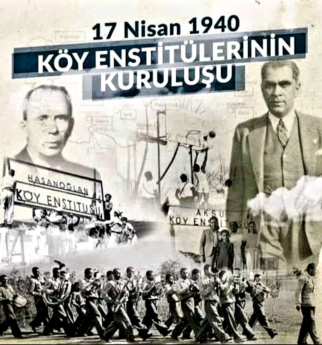 🇹🇷BİLİMSEL EĞİTİMİN ÇOK OLSUN TÜRK MİLLETİ🇹🇷 'Burada hiçbir balık uçmaya, hiçbir kuş yüzmeye zorlanmaz.' #Türk #Atatürk #NeMutluTürkümDiyene #KöyEnstitüleri #Eğitim