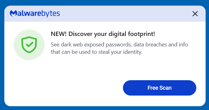Brb, we're busy discovering ourselves. 🧘 malwarebytes.com/digital-footpr…