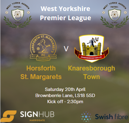 Match Day! Our reserves are also on the road this afternoon when they make the trip to @horsforth_smfc. Would be great to see some Town fans at the game to get behind the lads 🔴⚫️ 📍Brownberrie Lane, LS18 5SD 🕒2:30PM Kick Off