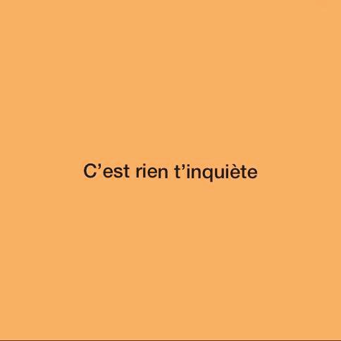 dans ma tête:                   ma bouche: