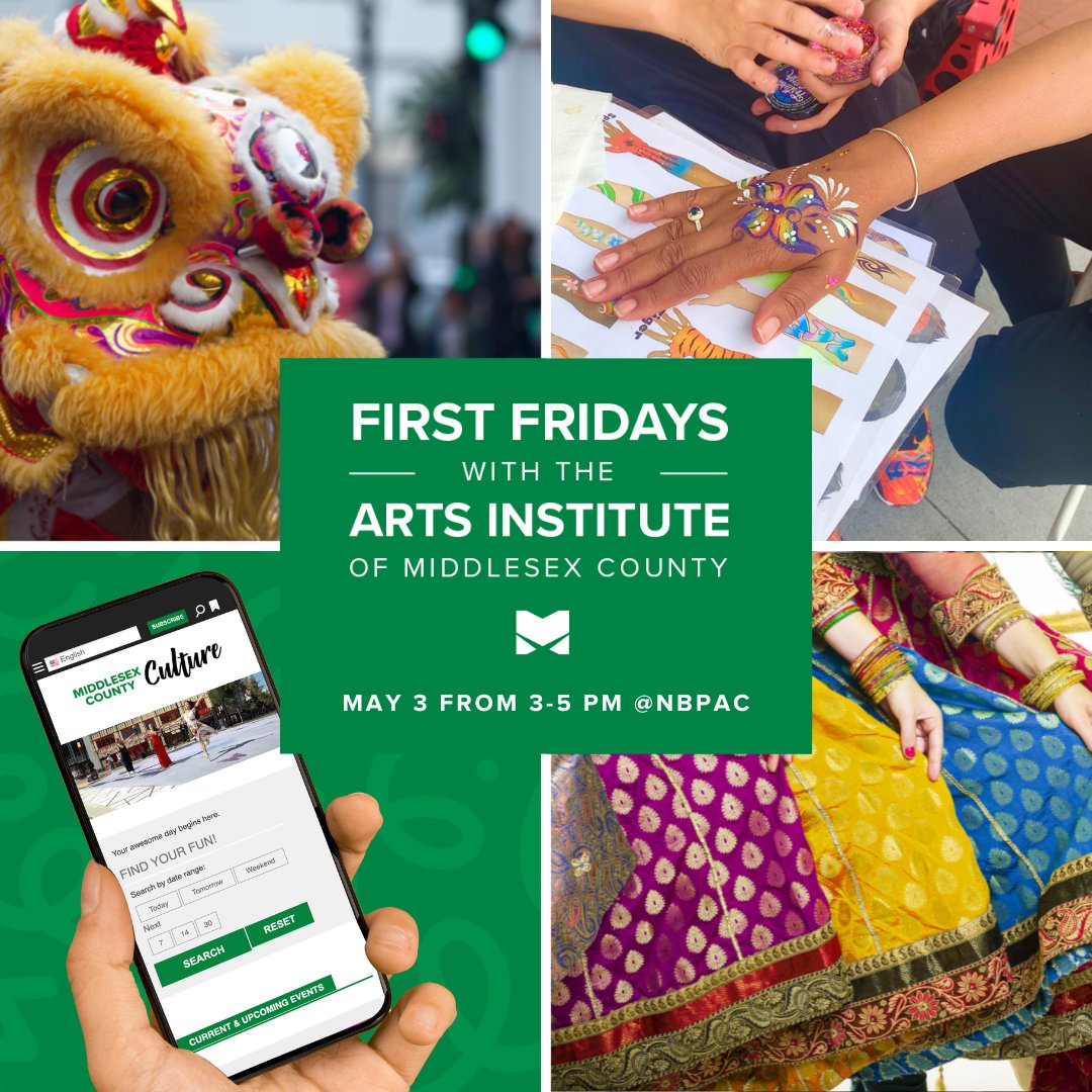 🎨✨ Get ready for a cultural extravaganza at Monument Square Park! 🌟 Join us on 5/3 from 3-5 pm for First Fridays with the Arts Institute. Experience a FREE event with music, henna, face painting, caricatures, and more! For more info visit: bit.ly/4aR0Wyx