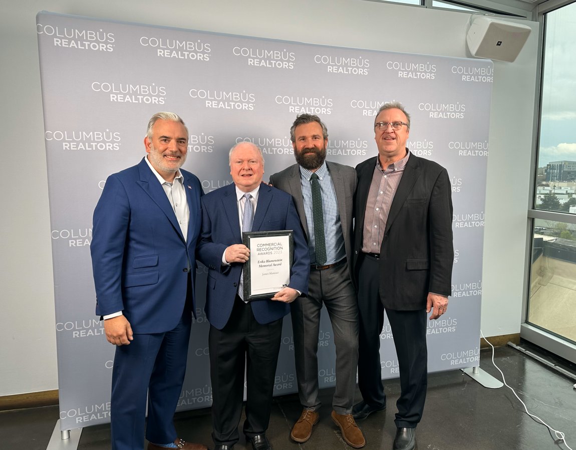 On April 11, Taft Columbus attorney Jim Maniace was named the Erika Blumenstein Memorial Award winner by @cbusrealtors for his lifetime achievements and contributions to the Central Ohio commercial real estate industry. To learn more: bit.ly/4cOinlf