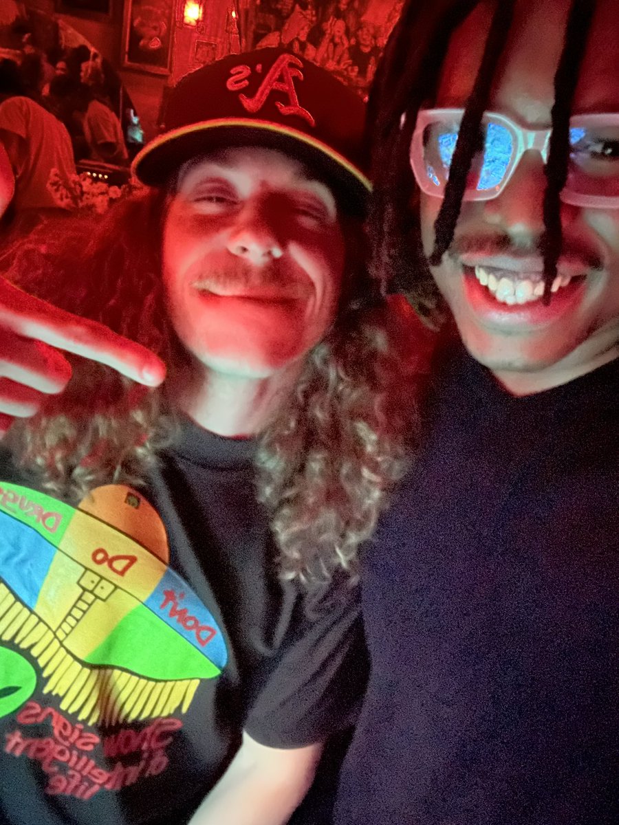 ran into blake anderson last night