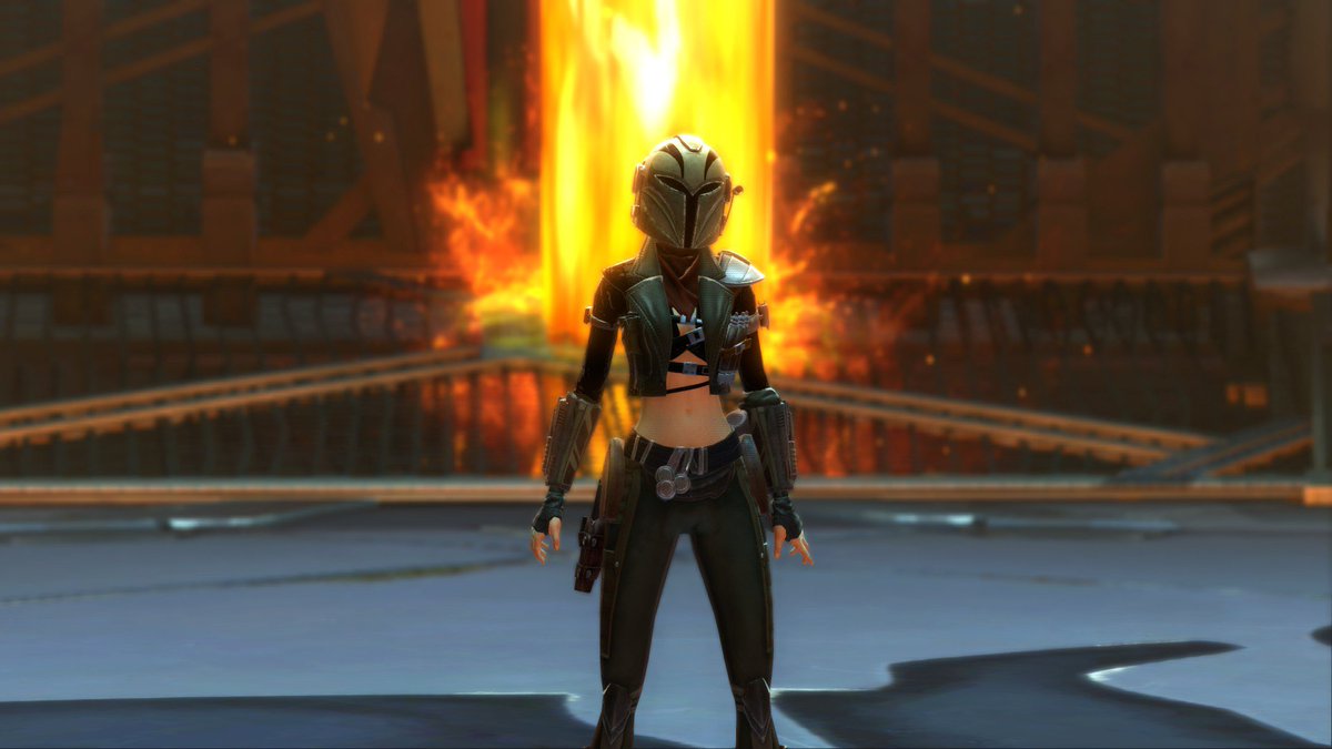 Going through the loooooong process of getting my other characters caught up in the story. I have played Makeb far more than any sane man should.

#SWTOR
#SWTORfamily
#Mandalorian