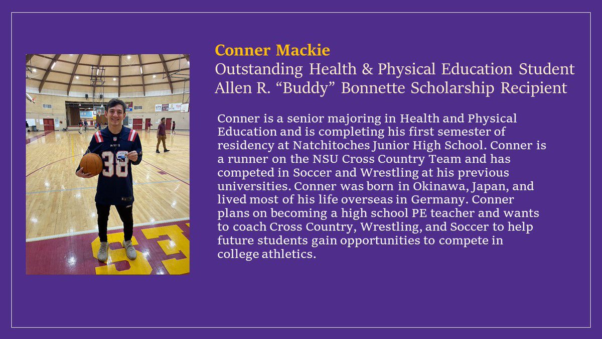 NSUkinesiology's tweet photo. Join us in congratulating our Outstanding Student selections for each of our majors during the 2023-24 year 👏
•Health & Exercise Science: Shania Collier
•Physical Education: Conner Mackie
•Sport & Recreation Management: Honor Camus
#OutstandingStudents #HHP #AwardsDay #ForkEm https://t.co/fNTd82J5BE