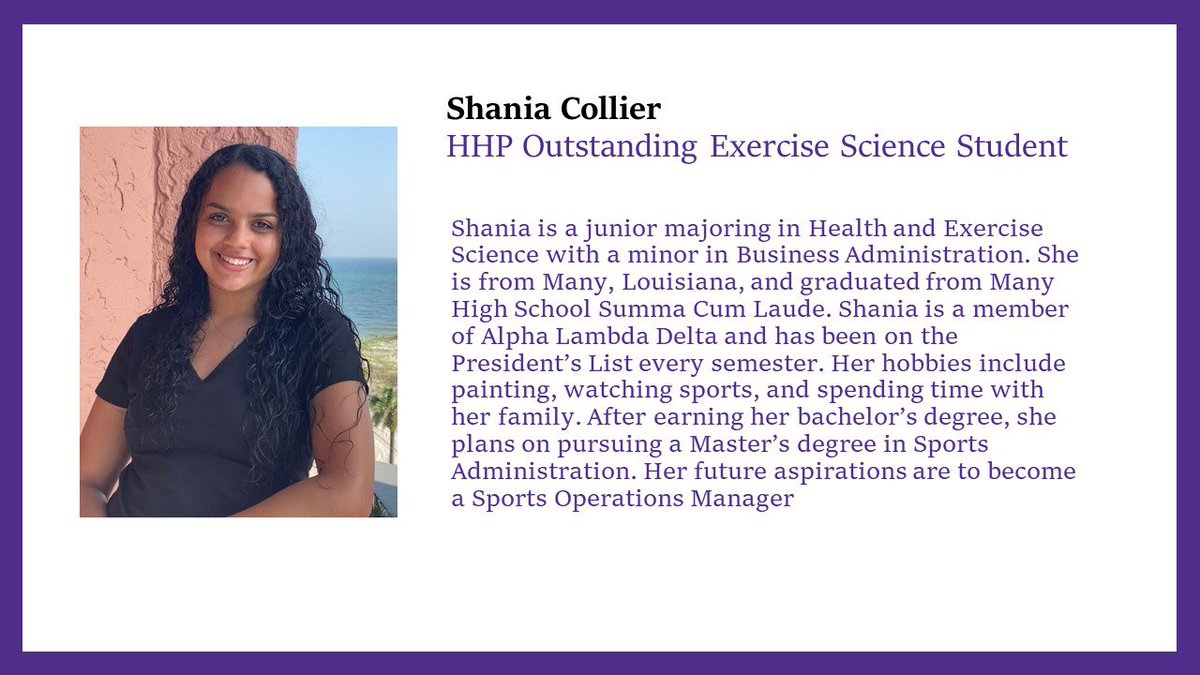 NSUkinesiology's tweet photo. Join us in congratulating our Outstanding Student selections for each of our majors during the 2023-24 year 👏
•Health & Exercise Science: Shania Collier
•Physical Education: Conner Mackie
•Sport & Recreation Management: Honor Camus
#OutstandingStudents #HHP #AwardsDay #ForkEm https://t.co/fNTd82J5BE
