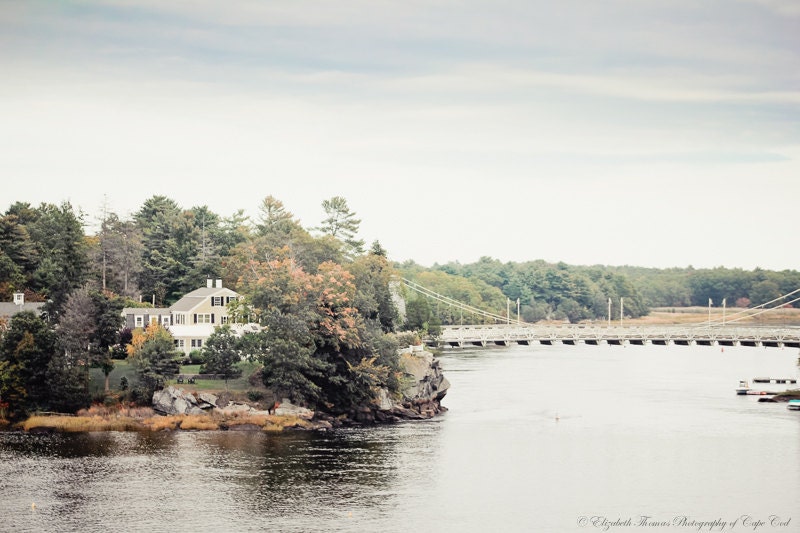 NEW HAMPSHIRE Photography - MERRIMACK River Art, Nature Landscape Print, Travel Photo, Country, Scenic tuppu.net/bc421166 #Etsy #ElizabethThomasPhoto #WallHanging