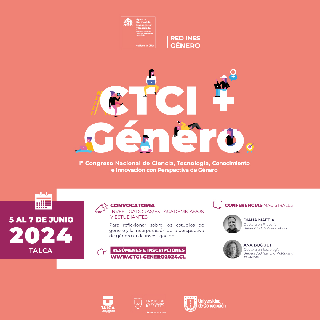 ¿Ya enviaste tu propuesta al Primer Congreso de la Red InES de Género? No te quedes afuera, infórmate acá👇🏽