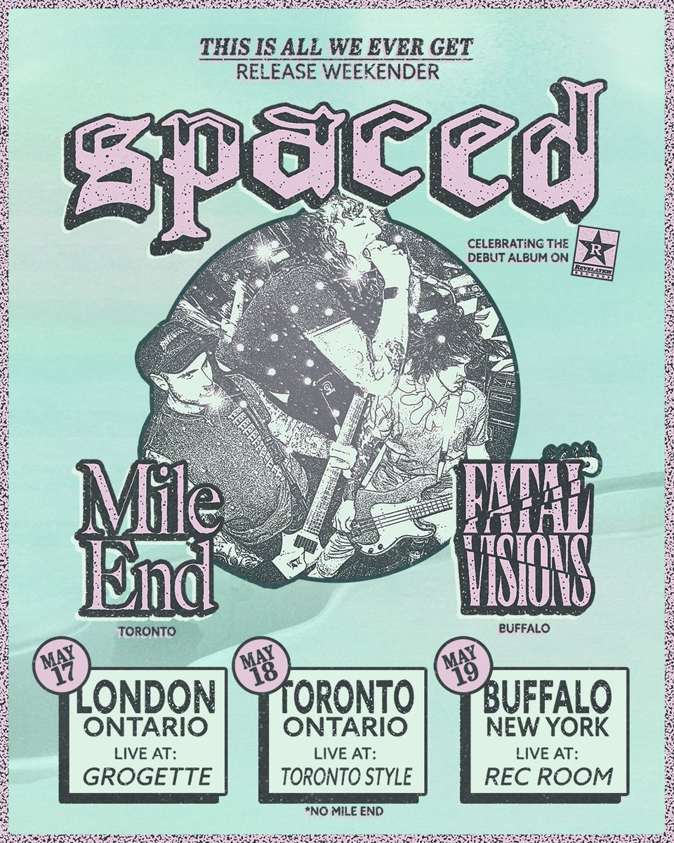 spacedhc's tweet photo. Ripping a fun weekender with our friends in Mile End and Fatal Visions 💥 https://t.co/oh2LZQnEgv