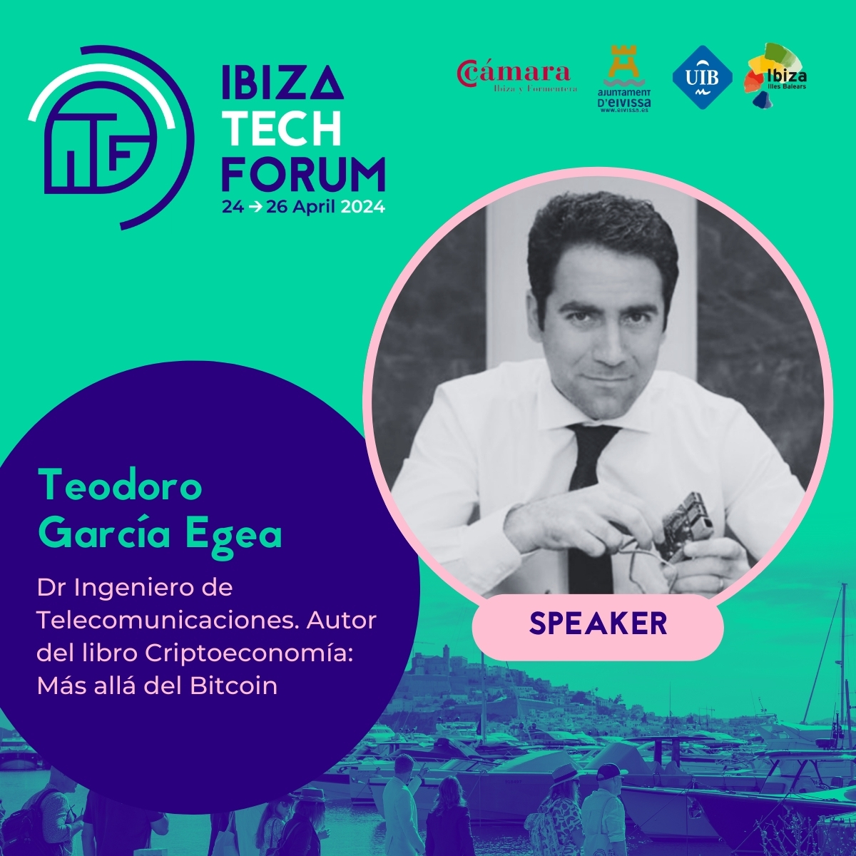 🌟 New speaker confirmed: @TeoGarciaEgea🌟  🌟Nuevo ponente confirmado@TeoGarciaEgea🌟  @Ibiza_Travel #ibizatechforum #ibiza #technology #innovation #startups #eivissa #techibiza #entrepreneurs #ai #turismo #smartcities #sustainability #tourism