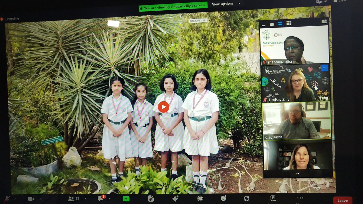 Delhi Public school Lava Nagpur India proudly present in the Climate Action school assembly