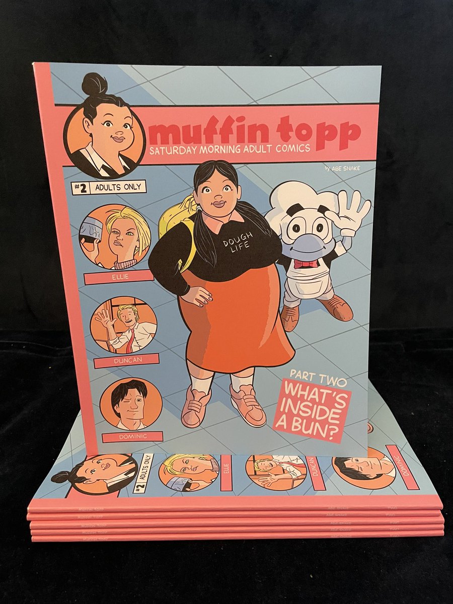 MuffinToppComic's tweet image. Muffin Topp issues 1 and 2 are now available in print if you prefer your comics that way! muffintopp.bigcartel.com