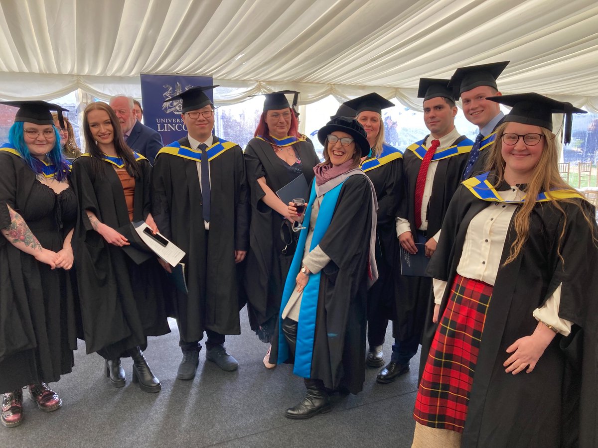 Celebrating our <a href="/LincolnMedieval/">Medieval Studies at Lincoln</a> MA cohort <a href="/unilincoln/">University of Lincoln, UK</a> #graduation2024. Despite the hail and rain (which drenched us), we truly enjoyed it 🎉 Well done! <a href="/LincsCathedral/">Lincoln Cathedral</a> <a href="/LincolnCastle/">Lincoln Castle</a>