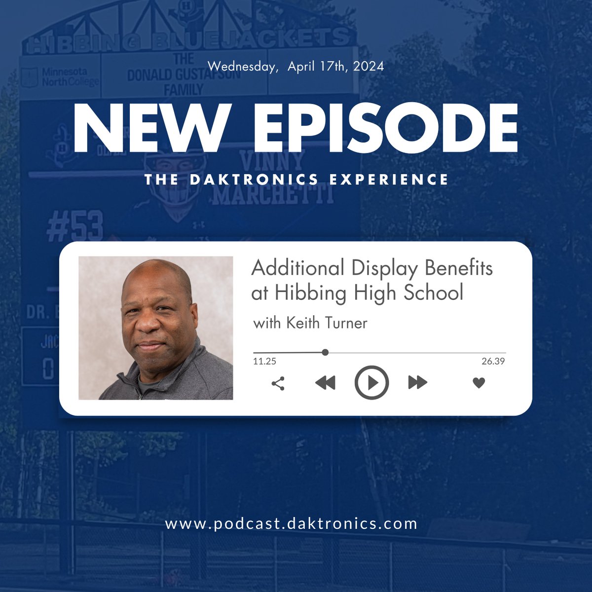 Ready to discover the hidden benefits of video displays in education? Tune in to our latest podcast episode featuring Keith Turner from <a href="/hibbingschools/">Hibbing Schools</a> and learn how this tech is supporting their students' success. podcast.daktronics.com/e/200-%e2%80%9…  #DakSchools #GoHibbing