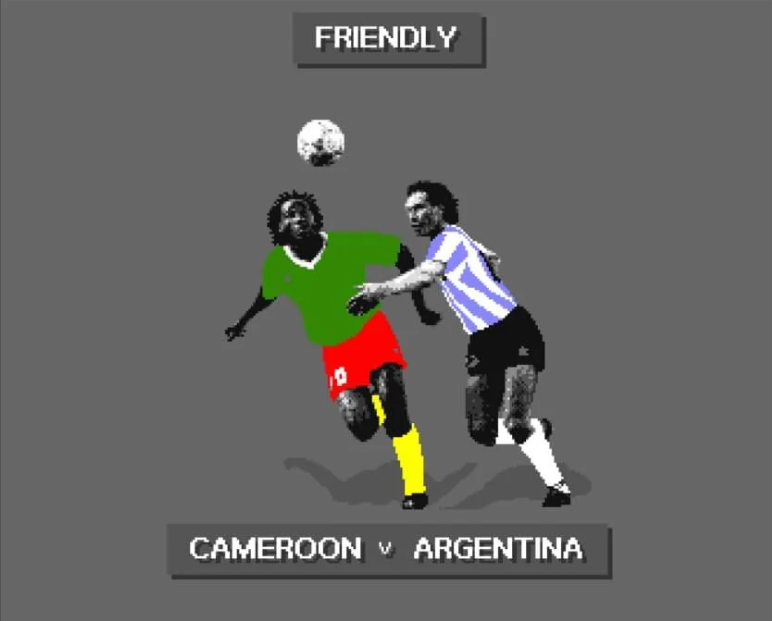 Makanaky and Sensini

From Cameroon v Argentina, World Cup Italia 1990 Opener

#SensibleSoccer #SWOS #pixelart #Retrogames #retrogaming #GamersUnite #Amiga #Commodore #Nostalgia #90s #football #Italia90 #gaming #classicfootball