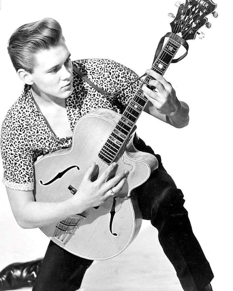 Remembering two of my favourites, Eddie Cochran and Billy Fury today. Eddie died in a car crash coincidentally on Billy's birthday on 17th April. Both died way too young. #eddiecochran #billyfury