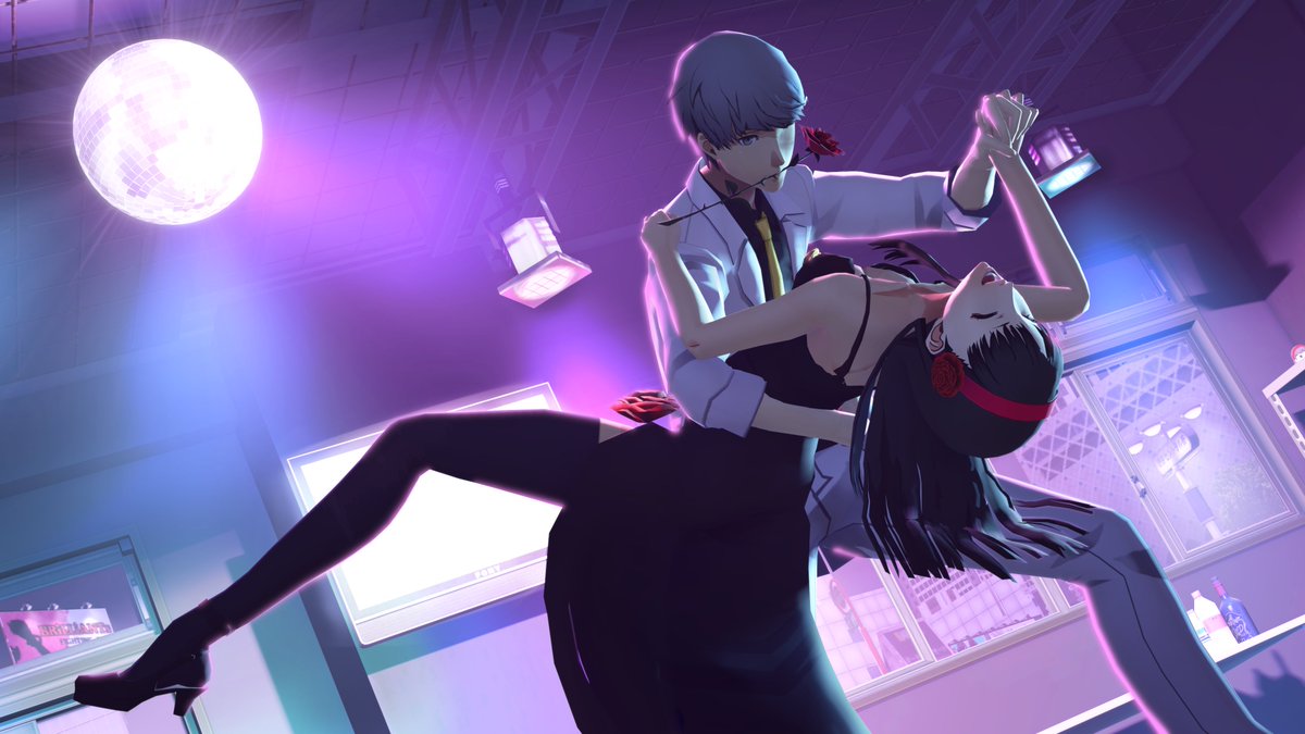 Dancing All Night, with Yukiko Amagi. (Thanks for 1400 followers, everyone!)