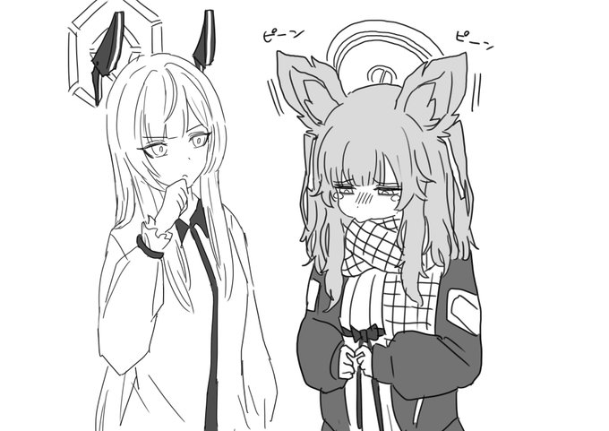 耳が立った状態から元に戻らなくなったヒビキちゃんを助けるウタハ先輩 