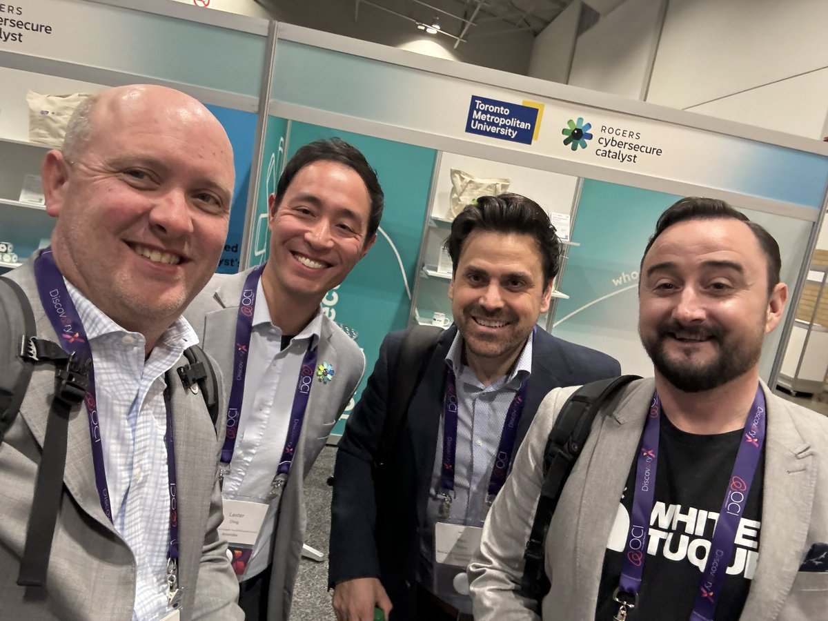 Great to be at DiscoveryX today - <a href="/OCInnovation/">Ontario Centre of Innovation (OCI)</a> <a href="/RogersCatalyst/">Rogers Catalyst</a> <a href="/WhiteTuque/">WhiteTuque</a> <a href="/reigniteconf_/">reIGNITE Conference</a> <a href="/AdamsHamilton_/">Adams Hamilton</a> #discoveryx2024 #sandboxcentre <a href="/GeorgianAngels/">Georgian Angel Net</a> <a href="/paulboken/">Paul Boken</a>